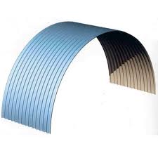 At kansal colour roofing india pvt ltd: Aluminum Curving Sheet Rs 30 Foot Kansal Colour Roofings India Private Limited Id 6194618262
