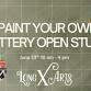 Paint Your Own Pottery Open Studio