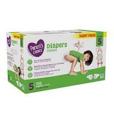 4 diapers (6 diapers a day for 12 months); Walmart Parents Choice Diapers Size 5 Online