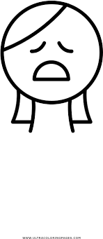 Here is a collection of 20 anime coloring sheets for your children. Download Sad Coloring Sensational Pages Happy Anime Girl Face Line Art Full Size Png Image Pngkit
