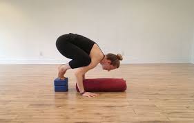Fly Like A Bird Build Your Bakasana Halfmoon Blog Yoga Poses Advanced Yoga Props Yoga Bolster