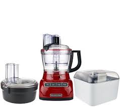 Kitchenaid 13 Cup Exact Slice Food Processor With Dicing Kit Qvc Com Food Processor Recipes Kitchen Aid Kitchenaid Food Processor