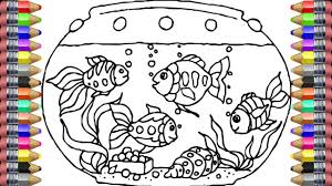 Our printable brain games, puzzles and coloring pages are all free too Color Learn The Coloring Pages For Kids Aquarium And Fish Coloring Book Coloring House Youtube