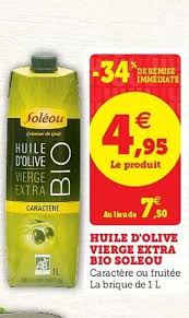 Offre Huile D Olive Vierge Extra Bio Simplement Bon Et Bio Chez Aldi
