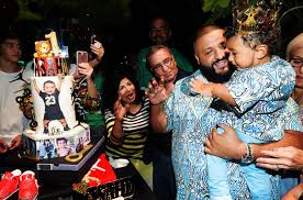 Dj khaled's son, asahd, was born for a life in front of the iphone camera, and a month after his birth, he's finally made his social media debut. Dj Khaled Throws Asahd Epic Jungle Themed 1st Birthday Party Billboard Billboard