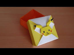 折り紙 ポケモン ピカチュウのバスケット しおり 簡単な折り方 niceno1 origami pokemon pikachu in the basket bookmark youtube 折り紙 ポケモン 折り紙 折り紙の箱