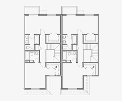 A bedroom house plan such as this personifies efficiency and convenience. Two Story Duplex House Plans 2 Bedroom Duplex House House Free Transparent Png Download Pngkey