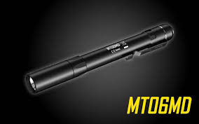 Nitecore Mt06md 180 Lumen Pen Light With Pupil Gauge