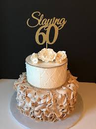 Love this for a black and gold themed tables for a 60th 10 Great 60th Birthday Cakes Photo 60th Birthday Cake Funny 60th Birthday Cake Ideas And 60th Birthday Cake Snackncake