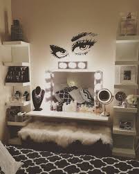 Super Cute Makeup Vanity Credit Unknown Glam Room Beauty Room Bedroom Decor