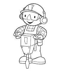 With bob everything becomes possible and you can do anything! Bob The Builder Coloring Pages Coloring Home