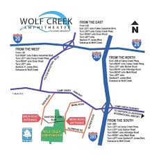 Directions Wolf Creek Amphitheater