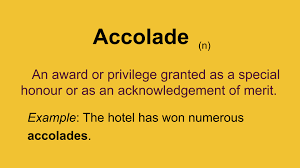 Improve Your English Vocabulary Today S Challenge 1 Write An Interesting Sentence Using The Word Accolade 2 Like This Post If You Learnt The Meaning Of Accolade Today Word18