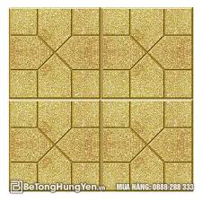 Gạch terrazzo mũi tên vàng - Bê Tông Hưng Yên