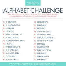 Osteoporosis makes bones weak and more likely to break. Exercise Through The Alphabet Alphabet Workout Transformation Body Easy Workouts