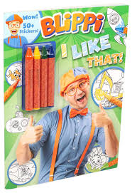 Download Buy Blippi I Like That Coloring Book With Crayons Blippi Coloring Book With Crayons Coloring Books With Covermount Book Online At Low Prices In India Blippi I Like That Coloring Book