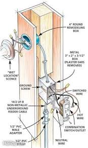 Garden Lamp Technical Drawing Section Google Search Home Electrical Wiring Diy Outdoor Lighting Diy Electrical