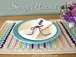 We did not find results for: Free Crochet Pattern Spring Placemat Pattern Paradise