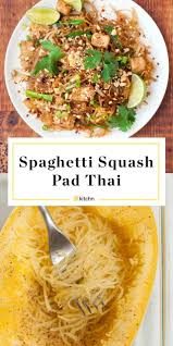 Recipe Spaghetti Squash Pad Thai Recipe Vegetarian Recipes Squash Recipes Recipes
