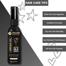 Buy Fegor's Hair Silk Serum with Argan Oil - A Luxurious Formula for Silky,  Smooth, and Healthy-Looking Hair 50ML Online at Low Prices in India -  Amazon.in