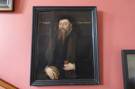 Painting of Sir Robert Throgmorton at Coughton Court & Gar…