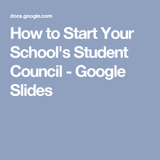 How To Start Your School S Student Council Student Council Middle School Student Council Student Council Activities