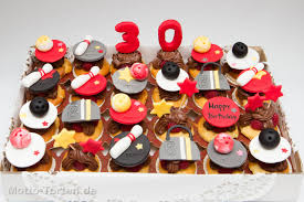 Geburtstag wünschen wir dir von herzen: Partycupcakes Zum 30 Und 18 Geburtstag Motto Torten De