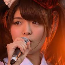 Miku figure display at a cafe shrine