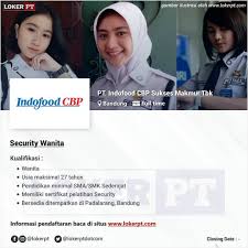 Lowongan kerja terbaru sma, smk, d3, s1 semua jurusan tidak dipungut biaya saat ini belum menerima pp/sejenisnya www.lokerpt.com. Lowongan Kerja Pt Indofood Karawang Apply Hari Ini Loker Kerja Terbaru 2021
