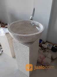Daftar harga batu alam terbaru 2020 dan 25 inspirasi desain penerapan di rumah. Wastafel Batu Alam Semarang Pusat Penjualan Batu Alam 2019 Indonesia Jual Batu Alam Terlengkap Dijakarta Wastafel Batu Alam Marmer Tinggi 25cm Putih Jimmiek Finish