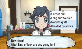All pokemon sun and moon hair colors both the male and female character options at the start of pokemon sun and moon have one hair color black. Pokemon Sun Moon Trainer Customisation