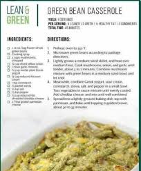 Green Bean Casserole Healthy Green Bean Casserole Lean And Green Meals Lean Eating