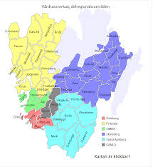 Det gränsar i sydväst till halland, i väster till kattegatt och bohuslän, i norr till dalsland, karta. Samsa Vastkom