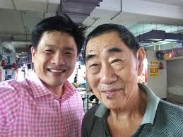 Meet my new You Tiao Sifu. Met him this afternoon for gongfu tips