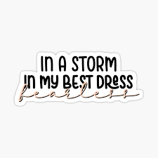 Fearless Lyrics Taylor Swift Fearless Sticker By Annagcrow Redbubble