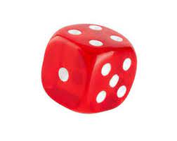 Red Dice Red Color Piggy Bank