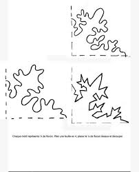 Imprimer Le Modele De Flocon De Neige En Papier Flocons De Neige En Papier Flocon De Neige Flocons