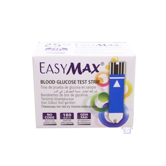 Easymax-แถบตรวจน้ำตาล
