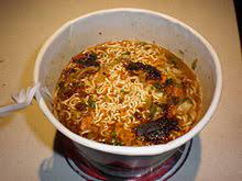 Chinese noodles made from rice or mung bean starch do not generally contain salt. Instant Noodle Wikipedia