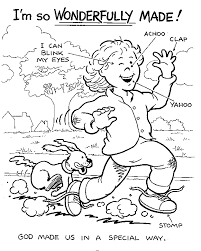 I am the way coloring page God Made Me Special Coloring Page Coloring Home