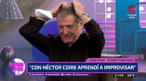 Llegó a la argentina junto a su familia cuando era muy pequeño portando solo algunos recuerdos de. Vivo Para Vos Gino Renni Con Hector Coire Aprendi A Improvisar Youtube