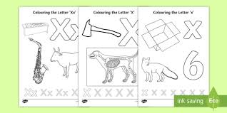 Letter q printable coloring pages for kids q is for queen. Letter X Coloring Pages Teacher Made