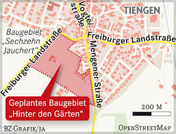 Rewe elsdorf filiale, hinter den gärten 1, elsdorf. In Tiengen Geht Es Nun Ans Nachste Baugebiet Freiburg Badische Zeitung