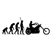 Car Styling Fashion Human Evolution Motorcycle Car Stickers Fun Reflective Vinyl Decals Black Silver Motorcycle Stickers Car Stickers Funny Cool Stickers