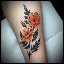 Electric Tattoos Tattoos Traditional Poppy Tattoo Poppies Tattoo