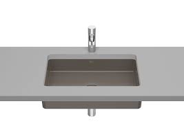 Cream ceramic kitchen sinks ukfcu olbers passenger. Under Countertop Fineceramic Basin Roca Uk Bathrooms