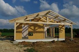 Charpente Traditionnelle Ferme Sur Poteaux House Styles Outdoor Structures House