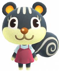 Black And White Squirrel Animal Crossing 