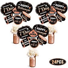 Coffee tables come in all sorts of styles and in various sizes. Retirement Party Centerpieces Women Rose Gold Happy Retirement Party Centerpieces Sticks Glitter Table Toppers Decorations Party Photo Booth Props Set Of 24 In Dubai Uae Whizz Centerpieces
