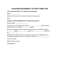 Though it does not print as such in this article, note that you should generally make your address and the date flush right. Acknowledgement Letter Sample Edit Fill Sign Online Handypdf